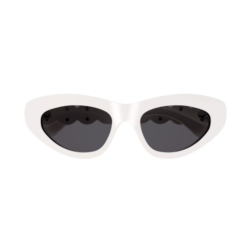 Alaia AA0058S - 002 - 53 Occhiali da sole White Cat Eye