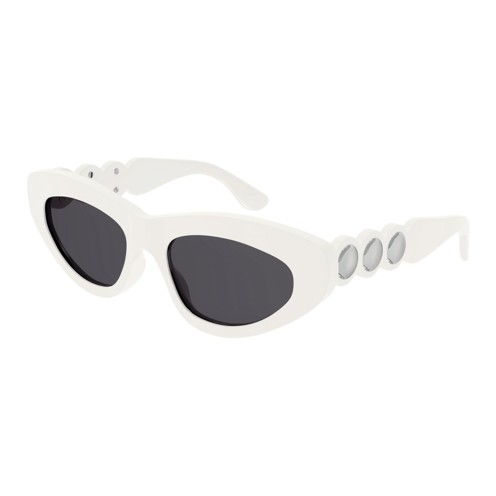 Alaia AA0058S - 002 - 53 Occhiali da sole White Cat Eye