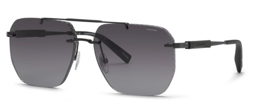 Chopard SCHL53 - 0672 - 64 Occhiali da sole Black Pilot (Aviator)