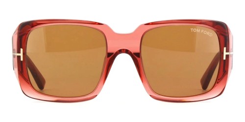 Tom Ford FT1035 RYDER-02 - 72E - 51 Occhiali da sole Pink Square