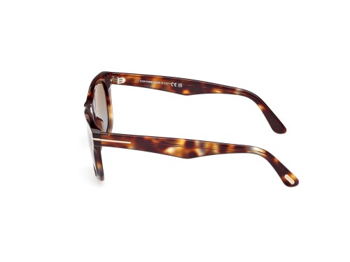 Tom Ford FT1076 KENDEL - 56B - 54 Occhiali da sole Havanna Square