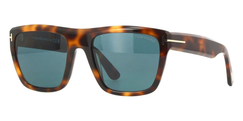 Tom Ford FT1077 ALBERTO - 53V - 55 Occhiali da sole Havanna Square