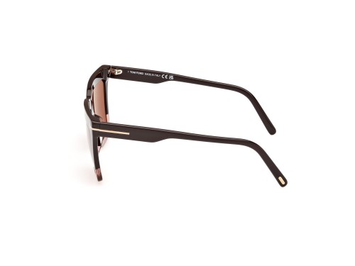 Tom Ford FT1110 EDEN - 50Z - 56 Occhiali da sole Brown, Pink Square