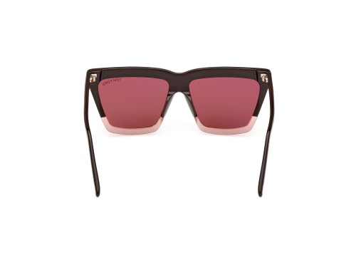 Tom Ford FT1110 EDEN - 50Z - 56 Occhiali da sole Brown, Pink Square