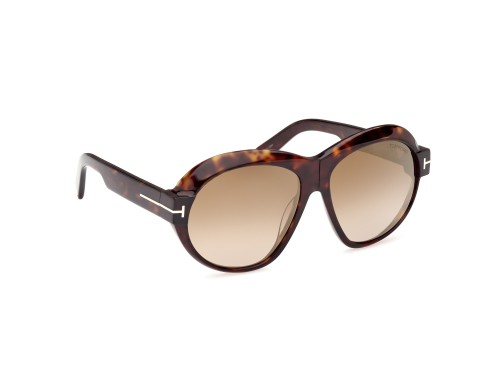 Tom Ford FT1113 ECO INGER - 52G - 59 Occhiali da sole Havanna Shield
