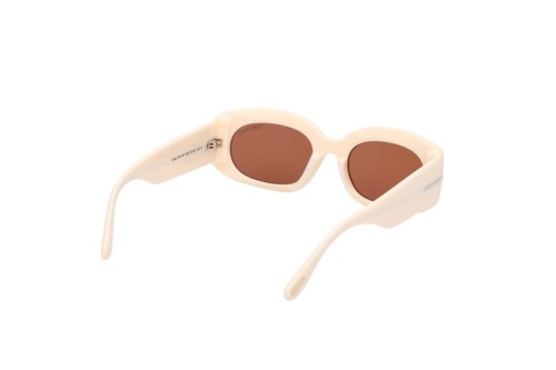 Tom Ford FT1187-F CIELLE - 25E - 54 Occhiali da sole Beige Oval
