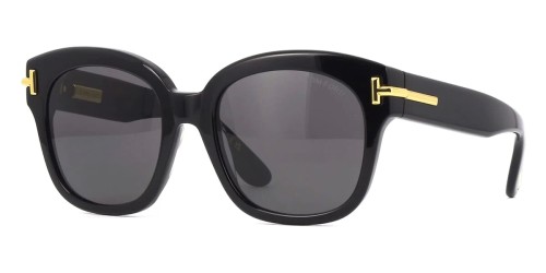 Tom Ford FT1235 ICON COLLECTION - 01A - 55 Occhiali da sole Black Pillow (Rounded)