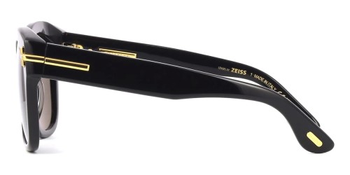 Tom Ford FT1235 ICON COLLECTION - 01A - 55 Occhiali da sole Black Pillow (Rounded)