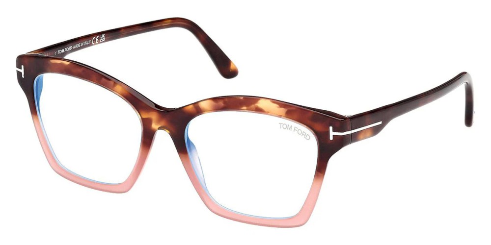 Tom Ford TF5965-B - 055 - 53 - CON LENTI CON FILTRO LUCE BLU-VIOLETTA Montature ottiche Square