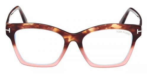 Tom Ford TF5965-B - 055 - 53 - CON LENTI CON FILTRO LUCE BLU-VIOLETTA Montature ottiche Square