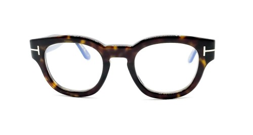 Tom Ford TF6028-B ICON COLLECTION - 052 - 49 - CON LENTI CON FILTRO LUCE BLU-VIOLETTA Montature ottiche Pillow (Rounded)