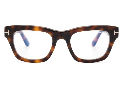 Tom Ford TF6036-B - 053 - 52 - CON LENTI CON FILTRO LUCE BLU-VIOLETTA Montature ottiche Havanna Square