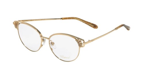 Chopard VCHC51S - 300Y - 53 Montature ottiche Gold Pillow (Rounded)
