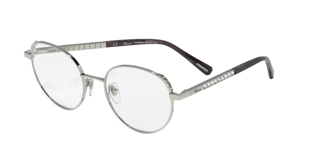 Chopard VCHD50S - 0579 - 53 Montature ottiche Silver Oval