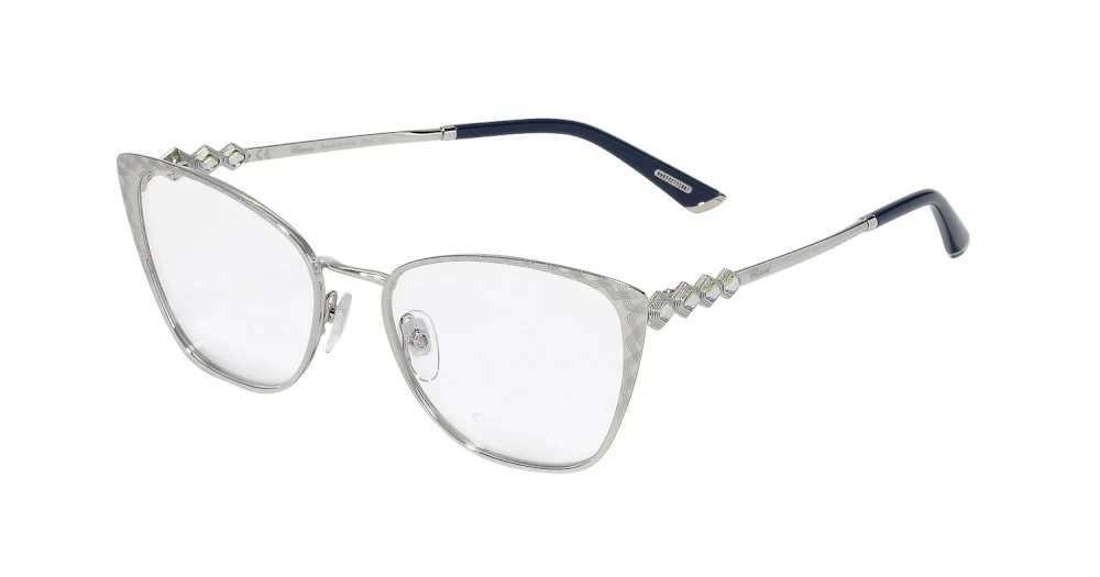 Chopard VCHD51S - 0579 - 54 Montature ottiche Silver Cat Eye