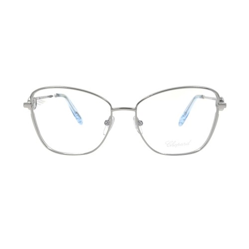 Chopard VCHF15S - 0579 - 55 Montature ottiche Silver Cat Eye