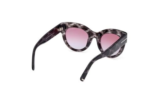Tom Ford FT1063 LUCILLA - 56Z - 51 Occhiali da sole Havanna Cat Eye