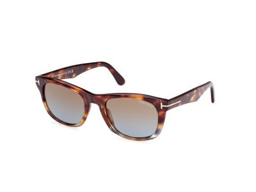 Tom Ford FT1076 KENDEL - 56B - 54 Occhiali da sole Havanna Square