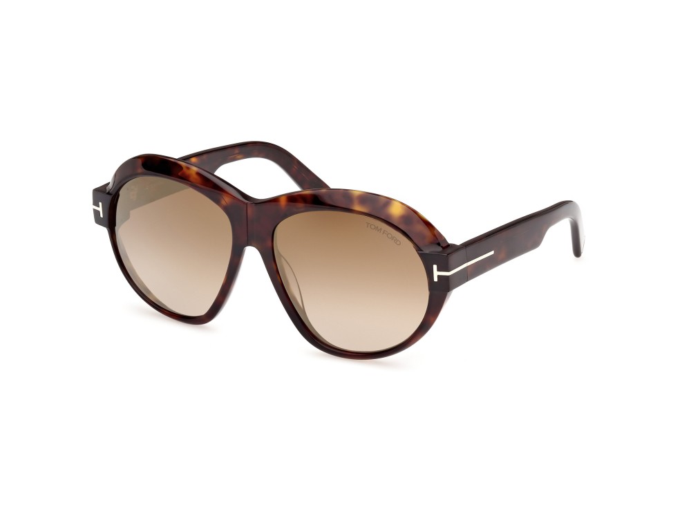 Tom Ford FT1113 ECO INGER - 52G - 59 Occhiali da sole Havanna Shield