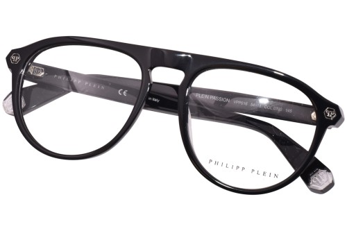 Philipp Plein VPP016 PASSION - 0700 - 54 Montature ottiche Black Pilot (Aviator)