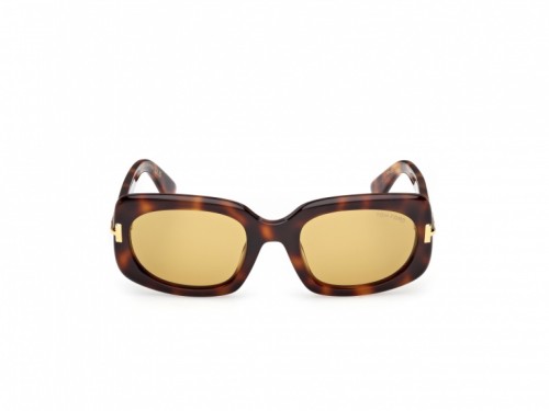 Tom Ford FT1253 ICON COLLECTION - 53E - 54 Occhiali da sole Havanna Square