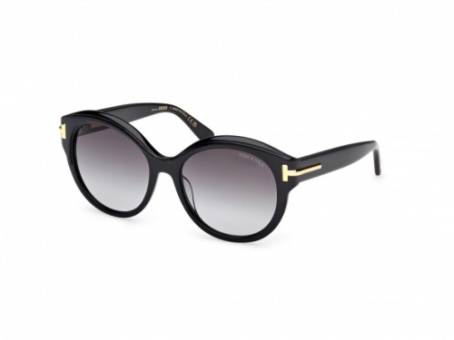 Tom Ford FT1251 ICON COLLECTION - 01B - 57 Occhiali da sole Black Pillow (Rounded)