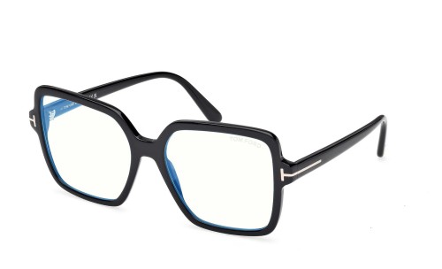 Tom Ford - Montature ottiche - TF6063-B ECO - 001 - 56 - CON LENTI CON FILTRO LUCE BLU-VIOLETTA