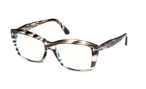 Tom Ford - Montature ottiche - TF6065-B - 056 - 55 - CON LENTI CON FILTRO LUCE BLU-VIOLETTA
