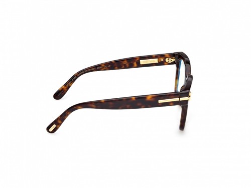 Tom Ford TF6030-B ICON COLLECTION - 052 - 53 - CON LENTI CON FILTRO LUCE BLU-VIOLETTA Montature ottiche Havanna Square