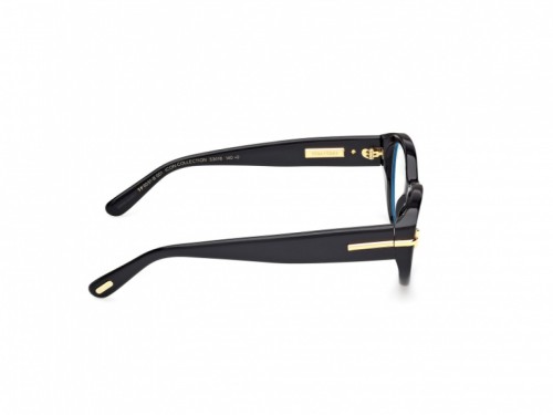 Tom Ford TF6031-F-B ICON COLLECTION - 001 - 54 - CON LENTI CON FILTRO LUCE BLU-VIOLETTA Montature ottiche Black Cat Eye