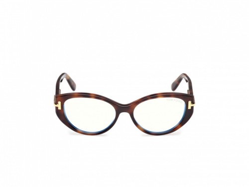 Tom Ford TF6031-F-B ICON COLLECTION - 053 - 54 Montature ottiche Havanna Cat Eye
