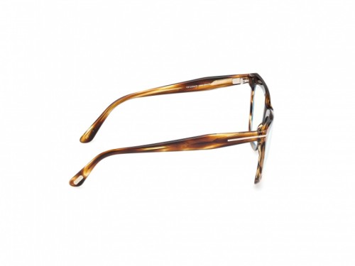 Tom Ford TF6064-B - 055 - 56 - CON LENTI CON FILTRO LUCE BLU-VIOLETTA Montature ottiche Havanna Cat Eye