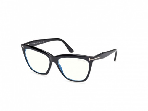 Tom Ford - Montature ottiche - TF6064-B-ECO - 001 - 56 - CON LENTI CON FILTRO LUCE BLU-VIOLETTA