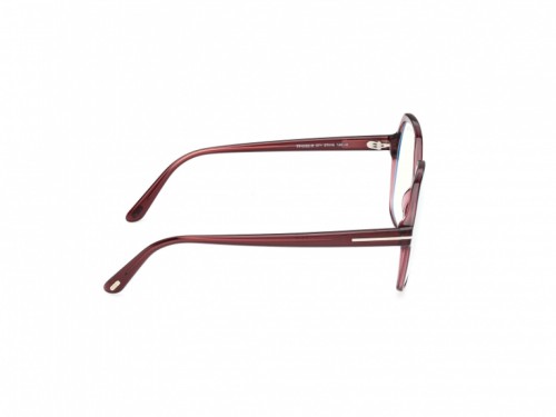 Tom Ford TF6062-B - 071 - 57 - CON LENTI CON FILTRO LUCE BLU-VIOLETTA Montature ottiche Burgundy Square
