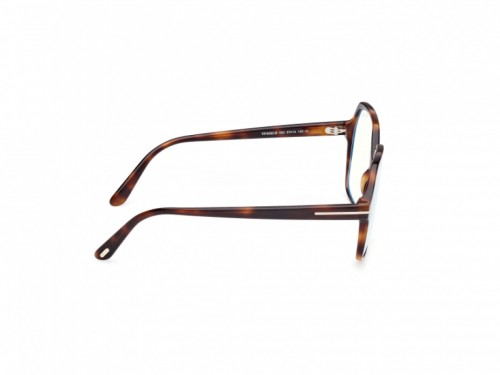 Tom Ford TF6062-B - 053 - 57 - CON LENTI CON FILTRO LUCE BLU-VIOLETTA Montature ottiche Havanna Square