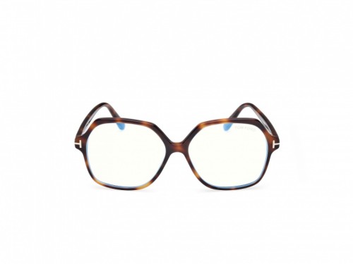 Tom Ford TF6062-B - 053 - 57 - CON LENTI CON FILTRO LUCE BLU-VIOLETTA Montature ottiche Havanna Square