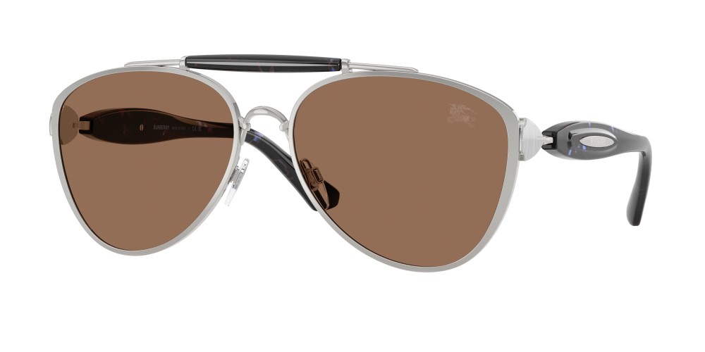 BURBERRY BE3160 - 100573 - 61 Occhiali da sole Pilot (Aviator)