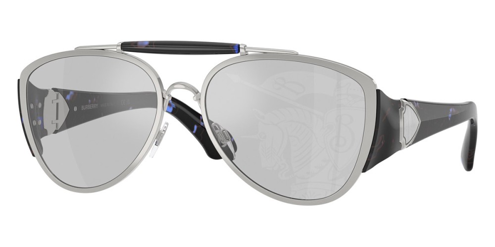 BURBERRY BE3161 - 100569 - 60 Occhiali da sole Pilot (Aviator)
