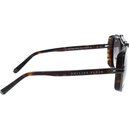 Philipp Plein SPP109 ICON - 0722 - 57 Occhiali da sole Havanna Pilot (Aviator)
