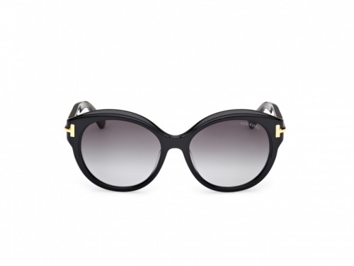 Tom Ford FT1251 ICON COLLECTION - 01B - 57 Occhiali da sole Black Pillow (Rounded)