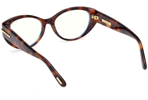 Tom Ford TF6031-F-B ICON COLLECTION - 053 - 54 Montature ottiche Havanna Cat Eye