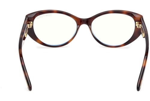 Tom Ford TF6031-F-B ICON COLLECTION - 053 - 54 Montature ottiche Havanna Cat Eye