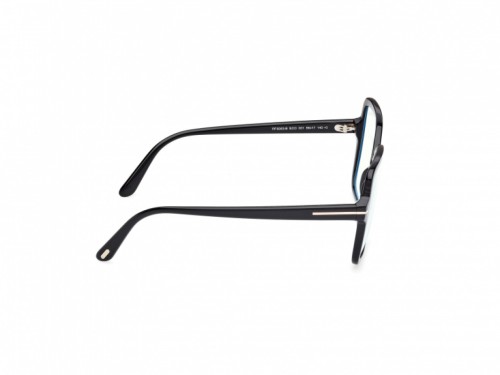 Tom Ford TF6063-B ECO - 001 - 56 - CON LENTI CON FILTRO LUCE BLU-VIOLETTA Montature ottiche Black Square