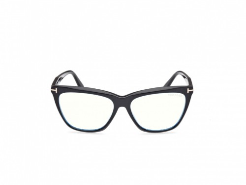Tom Ford TF6064-B-ECO - 001 - 56 - CON LENTI CON FILTRO LUCE BLU-VIOLETTA Montature ottiche Black Cat Eye