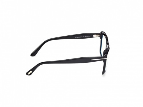 Tom Ford TF6065-B ECO - 001 - 55 - CON LENTI CON FILTRO LUCE BLU-VIOLETTA Montature ottiche Black Square