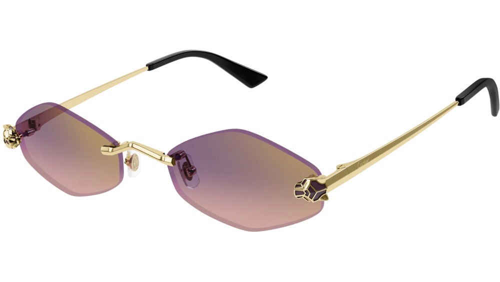 Cartier CT0433S - 004 - 55 Occhiali da sole Square/Oval