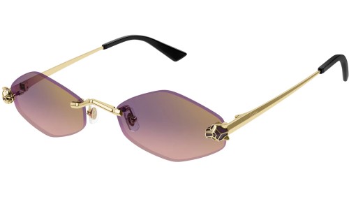 Cartier CT0433S - 004 - 55 Occhiali da sole Square/Oval
