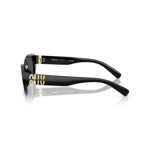 MIU MIU MU A03S - 16K08Z - 53 Occhiali da sole Black Oval
