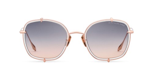 Dita TALON-THREE DTS442-A - 04 - 52 Occhiali da sole Rose gold Pillow (Rounded)