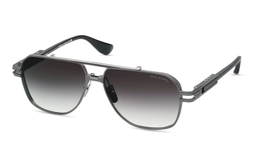 Dita KUDRU DTS436-A - 02 - 61 Occhiali da sole Black Pilot (Aviator)